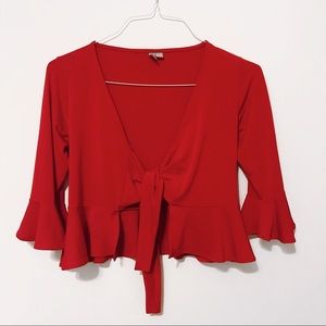 ASOS Tied Blouse